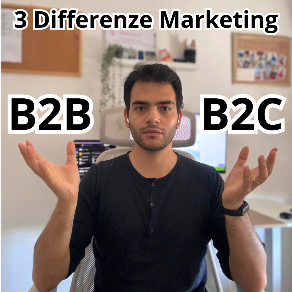 Differenze Marketing B2B e B2C